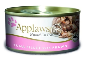 Консервы APPLAWS для взрослых кошек с филе тунца и креветками Cat Tuna Fillet/Prawn 24332