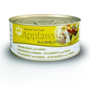 Консервы APPLAWS Cat Jelly Chicken/Mango для взрослых кошек с курицей и манго в желе 24340