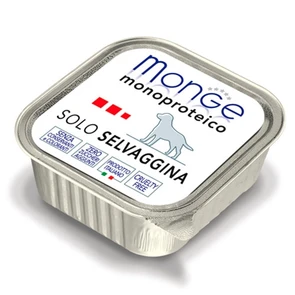 Паштет MONGE Monoproteico Solo для собак с дичью 70014199