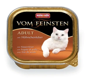 Консервы ANIMONDA Vom Feinsten Adult для взрослых кошек с куриной печенью 83443/22579