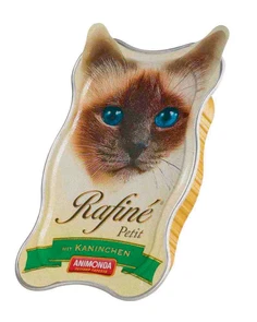Консервы ANIMONDA Rafin Petit для взрослых кошек паштет из кролика 83470
