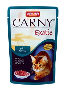 Пауч ANIMONDA CARNY Exotic для взрослых кошек с мясом буйвола 83365