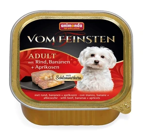 Консервы ANIMONDA Vom Feinsten Adult для собак с говядиной, бананом и абрикосами 82666