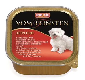 Консервы ANIMONDA Vom Feinsten Junior для щенков с говядиной и мясом домашней птицы 82972
