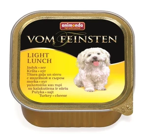 Консервы ANIMONDA Vom Feinsten Light Lunch для собак – облегченное меню с индейкой и сыром 82970