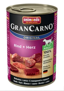 Консервы ANIMONDA GranCarno Original Adult для собак с говядиной и сердцем 82731
