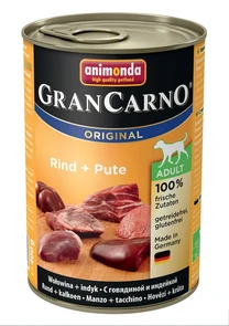 Консервы ANIMONDA GranCarno Original Adult для собак с говядиной и индейкой 82734