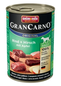Консервы ANIMONDA GranCarno Original Adult для собак c говядиной, олениной и яблоком 82753