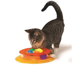 {{photo.Alt || photo.Description || 'Игрушка Petstages для кошек Трек KITTY'S CHOICE с 4 сменными мячиками'}}