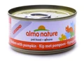 Консервы ALMO NATURE для взрослых кошек с курицей и тыквой 75% мяса Legend Adult Cat Chicken Pumpkin 26492