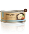 Консервы GRANDORF для котят и кошек куриная грудка с креветками в собственном соку