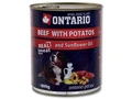 Консервы ONTARIO для собак с говядиной и картофелем 46643