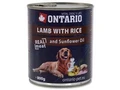 Консервы ONTARIO для собак с ягненком и рисом Lamb, Rice, Sunflower Oil 46645