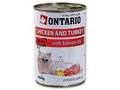 Консервы ONTARIO для взрослых кошек с курицей и индейкой 20785