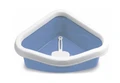 Туалет угловой Stefanplast Sprint Corner, с рамкой и совочком, 40*56*14см 21413