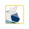 Туалет закрытый Stefanplast Cathy Easy Clean (быстрая очистка), 56*40*40см с угольным фильтром 23181