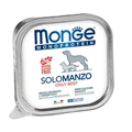 Паштет MONGE Monoprotein Solo для собак с говядиной Solomanzo Only Beef