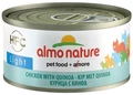 Консервы низкокалорийные ALMO NATURE для взрослых кошек с курицей и киноа HFC Adult Cat Light Chicken with Qinoa 20838