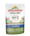 Пауч ALMO NATURE холистик для взрослых кошек с тунцом и морскими водорослями  Classic Cuisine – Tuna Fillet and Seaweed 20479