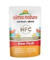 Пауч ALMO NATURE для взрослых кошек с куриной ножкой 75% мяса Classic Raw Pack – Chicken Drumstick 20466