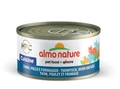 Консервы ALMO NATURE для взрослых кошек с тунцом курицей и сыром 75% мяса Legend Adult Cat Tuna Chicken Cheese 24173