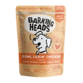 Пауч BARKING HEADS для взрослых собак с курицей "До последнего кусочка"