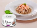 Консервы PETTRIC Cherie Hairball для кошек для вывода шерсти тунец с лососем в подливе Tuna topping salmon in gravy 9492