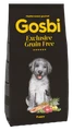 Беззерновой cухой корм GOSBI Exclusive GF для щенков всех пород с лососем и янгенком 11542