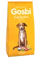 Низкозерновой cухой корм GOSBI Exclusive для юниоров средних и крупных пород с 4 месяцев с янгенком и рыбой 9685