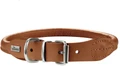 Hunter ошейник для собак Round&Soft Elk 37/6 (30-33 см), коньяк, кожа лося 42073