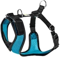 Hunter шлейка для собак Manoa M (44-55 см) нейлон/сетчатый текстиль голубой 92723