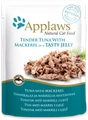 Пауч APPLAWS для взрослых кошек кусочки тунца со скумбрией в желе Tuna wholemeat with mackerel in jelly 24371