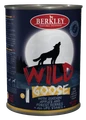 Консервы BERKLEY WILD GOOSE № 1 для щенков и собак Гусь с цукини яблоками и лесными ягодами 75080