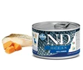 Консервы FARMINA ND DOG OCEAN COD/PUMPKIN PUPPY MINI для щенков малых пород с филе трески и тыквой 10876/1225
