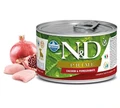 Консервы FARMINA ND DOG PRIME CHICKEN/POMEGRANATE PUPPY MINI для щенков малых пород с курицей и гранатом 10843/PND140007