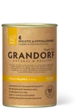 Консервы GRANDORF для собак всех пород с уткой и индейкой