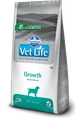 Сухой корм FARMINA VET LIFE GROWTH для щенков диета при нарушениях роста и развития 4364/5088