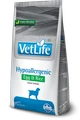 Сухой корм FARMINA VET LIFE Hypoallergenyc для собак диета при пищевой аллергии "Яйцо и рисом" 4369/PVT020003S