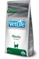 Сухой корм FARMINA VET LIFE OBESITY для кошек диета при ожирении 4389/PVT004002S