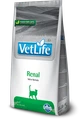 Сухой корм FARMINA VET LIFE RENAL для кошек диета при заболеваниях почек 4392/PVT004003S