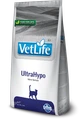 Сухой корм FARMINA VET LIFE ULTRAHYPO для кошек диета при пищевой аллергии и непереносимости 4404/PVT004047S