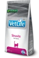 Сухой корм FARMINA VET LIFE STRUVITE для кошек диета при МКБ струвитного типа 4394/PVT004004S