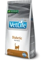 Сухой корм FARMINA VET LIFE DIABETIC для кошек диета при диабете 4395/PVT004005S