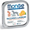 Паштет MONGE Monoprotein Fruits для собак с индейкой и цитрусовыми Tacchinoconagrumi Turkey with Citrus Fruits 150 гр
