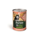 Беззерновые консервы Monge Bwild для собак из лосося с тыквой и кабачками (Bwild Adult Salmon with pumpkin and zucchini)