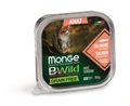 Консервы беззерновые Monge BWild для кошек из лосося с овощами (Grain Free Adult Cat Adult Salmon with vegetables) 70012881