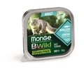 Консервы беззерновые Monge BWild для кошек из трески с овощами (Grain Free Adult Cat Codfish with vegetables) 70012867
