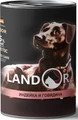 Консервы LANDOR для щенков с индейкой и говядиной Puppy Turkey and Beef