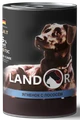 Консервы LANDOR для собак с ягненком и лососем Lamb and Salmon