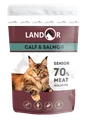 Пауч Landor для пожилых кошек с телятиной и лососем Senior Cat Calf and Salmon